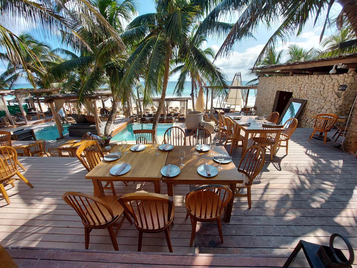 taboo beach club & restaurant in tulum